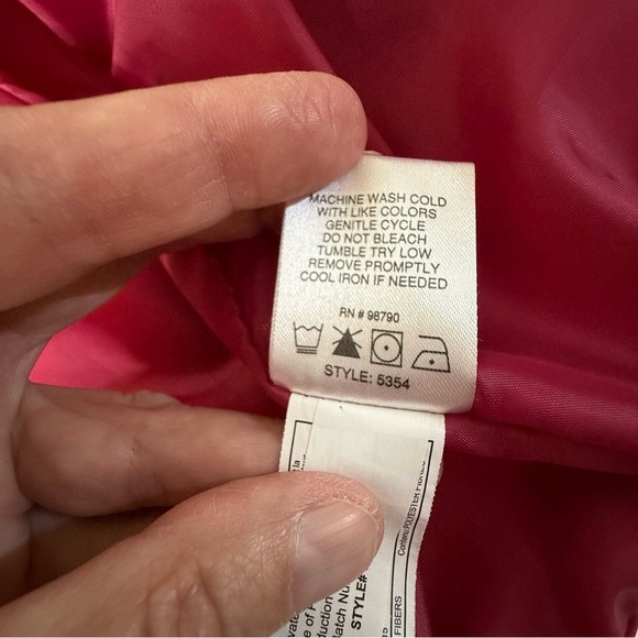 Urban Republic Puffer Jacket Fuchsia pink girls Large (14-16) coat bomber hooded - Picture 8 of 11